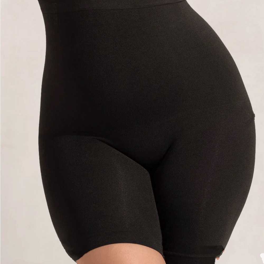 Shapermint Essentials All Day Every Day High-Waisted Shaper Shorts Black‎ 3XL